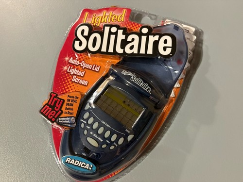 Radica lighted solitaire gioco - solitaire,