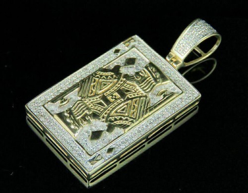 Ciondolo poker con carta - da,