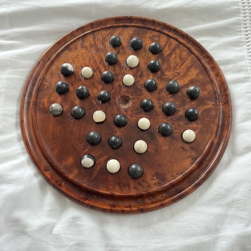 Gioco solitario legno e - solitario, in