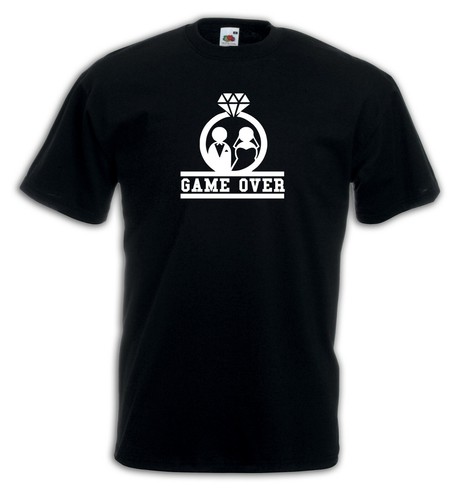 Shirt fun j258 game over - t-shirt,