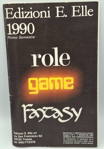 Catalogo librogame editrice - catalogo, el