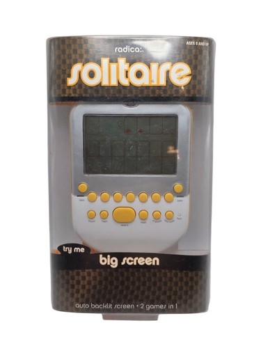 Radica big screen solitaire - big,